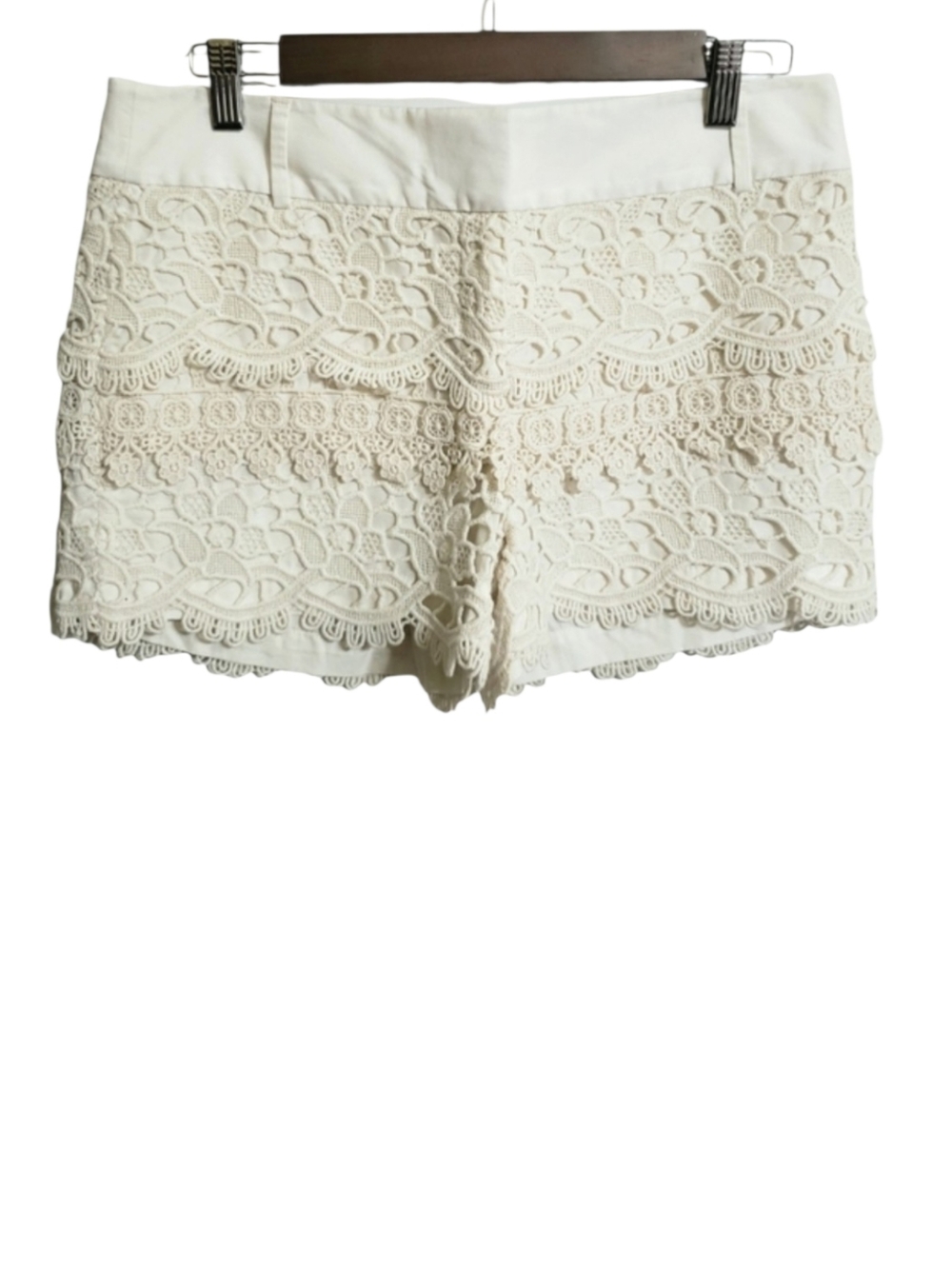 Ann Taylor LOFT Cotton Lace Shorts Women's Size 4